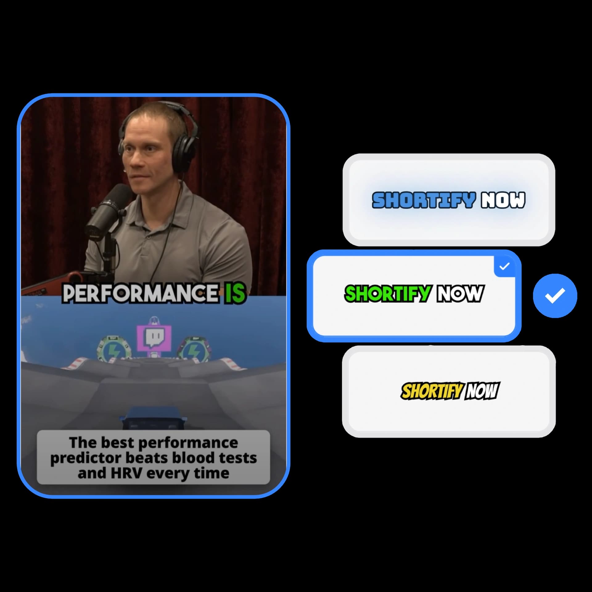 Customize captions and layout