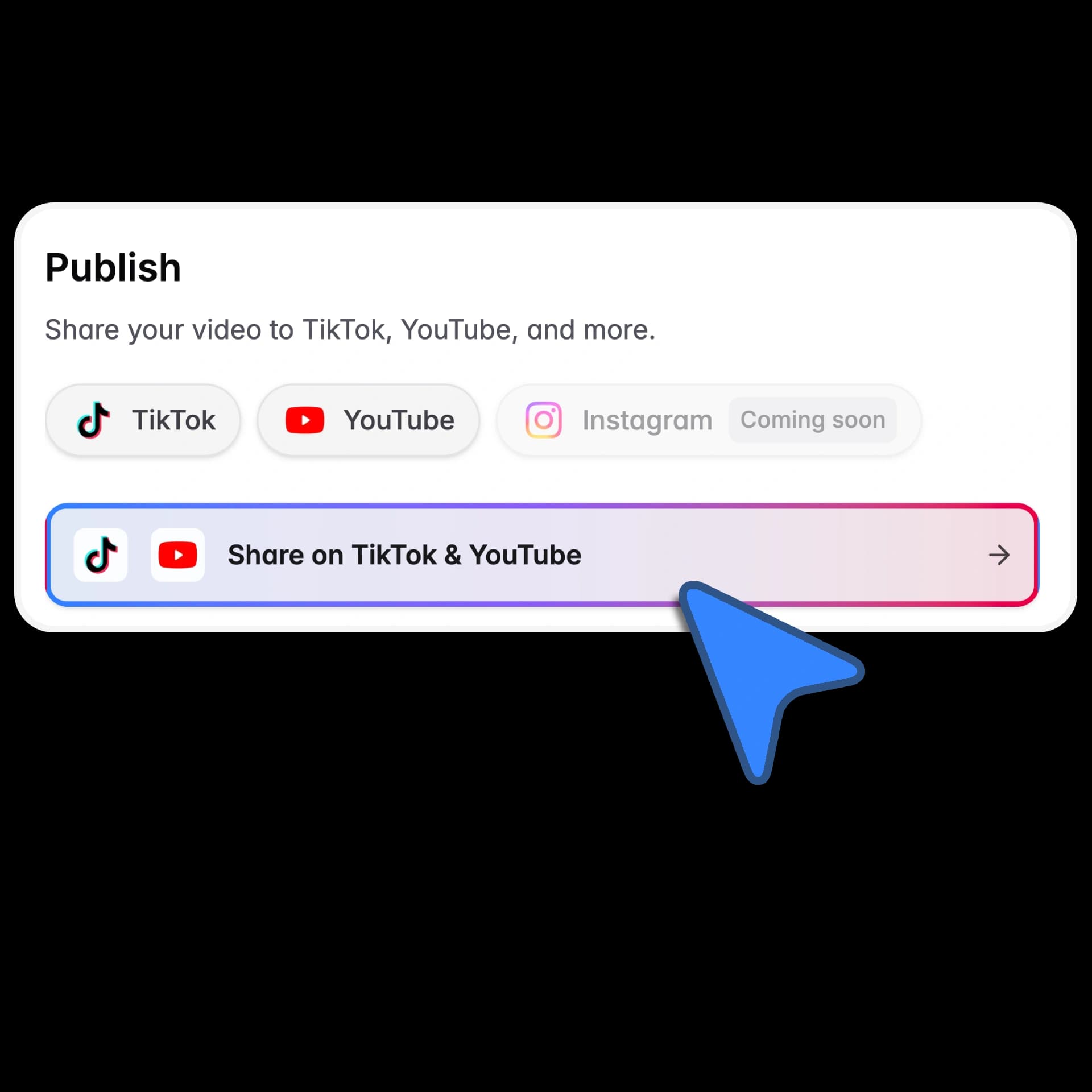 Export a finished short